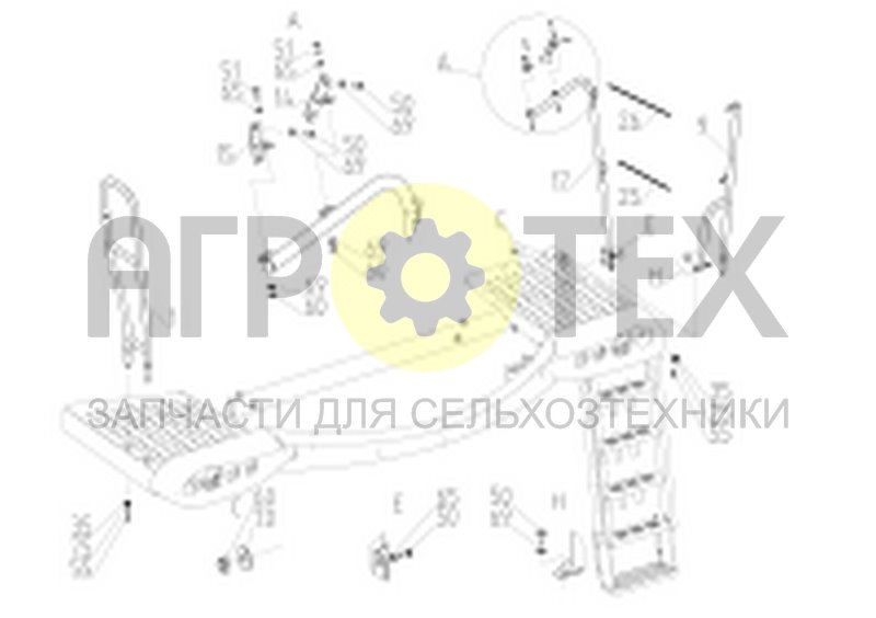 Чертеж Установка ограждений (161.07.05.200)